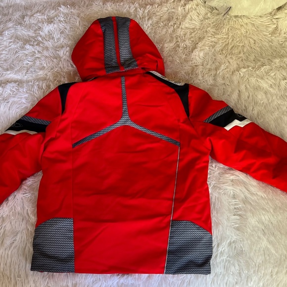 Excellent Condition Obermeyer Boys Size 6 Winter Ski Jacket with I-Grow Feature - Picture 2 of 3